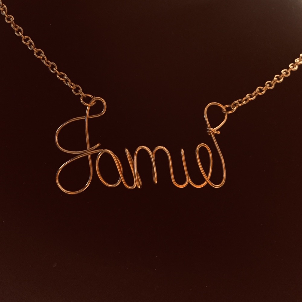 Sale!! Personalized Monogram Name Necklace Custom